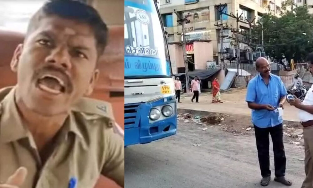 காவல்துறைக்கும்… போக்குவரத்து துறைக்கும்… மோதலா?