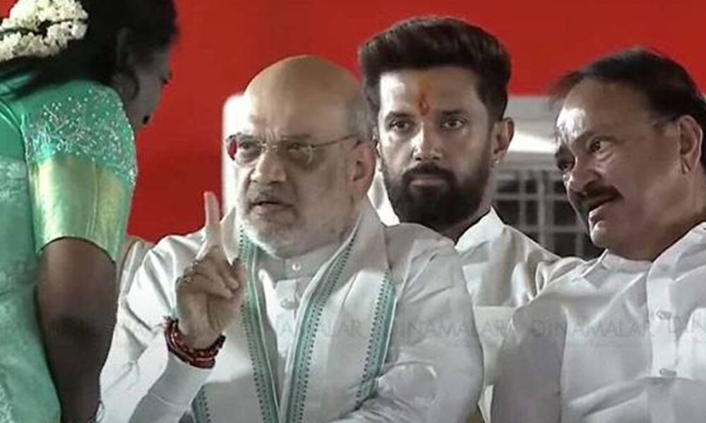 தமிழிசையை கண்டித்த அமித்ஷா?..இணையத்தில் வைரலாகும் வீடியோ