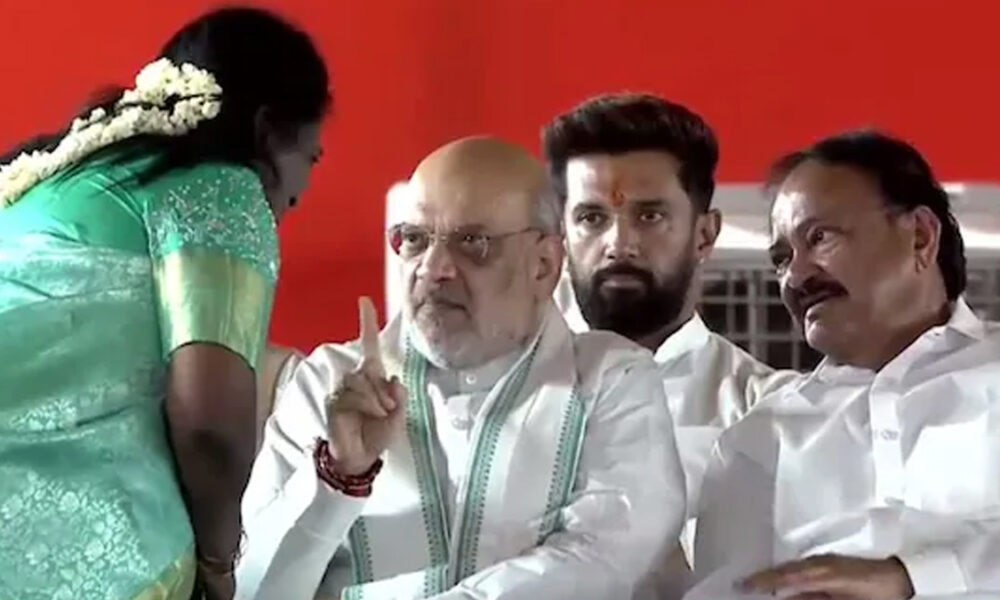 மேடையிலேயே கண்டித்த அமித்ஷா.. செய்தியாளர்கள் கேள்விக்கு தெறித்து ஓடிய தமிழிசை..