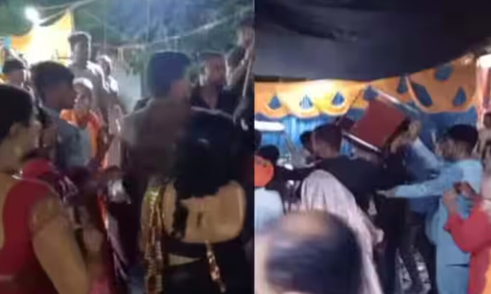 விருந்தில் அசைவ உணவு இல்லாததால் திருமண வீட்டில் அடிதடி..!!